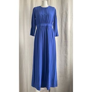 steven alan silk dress Steven Alan Chorus Dress in Chicory Floral on Garmentory